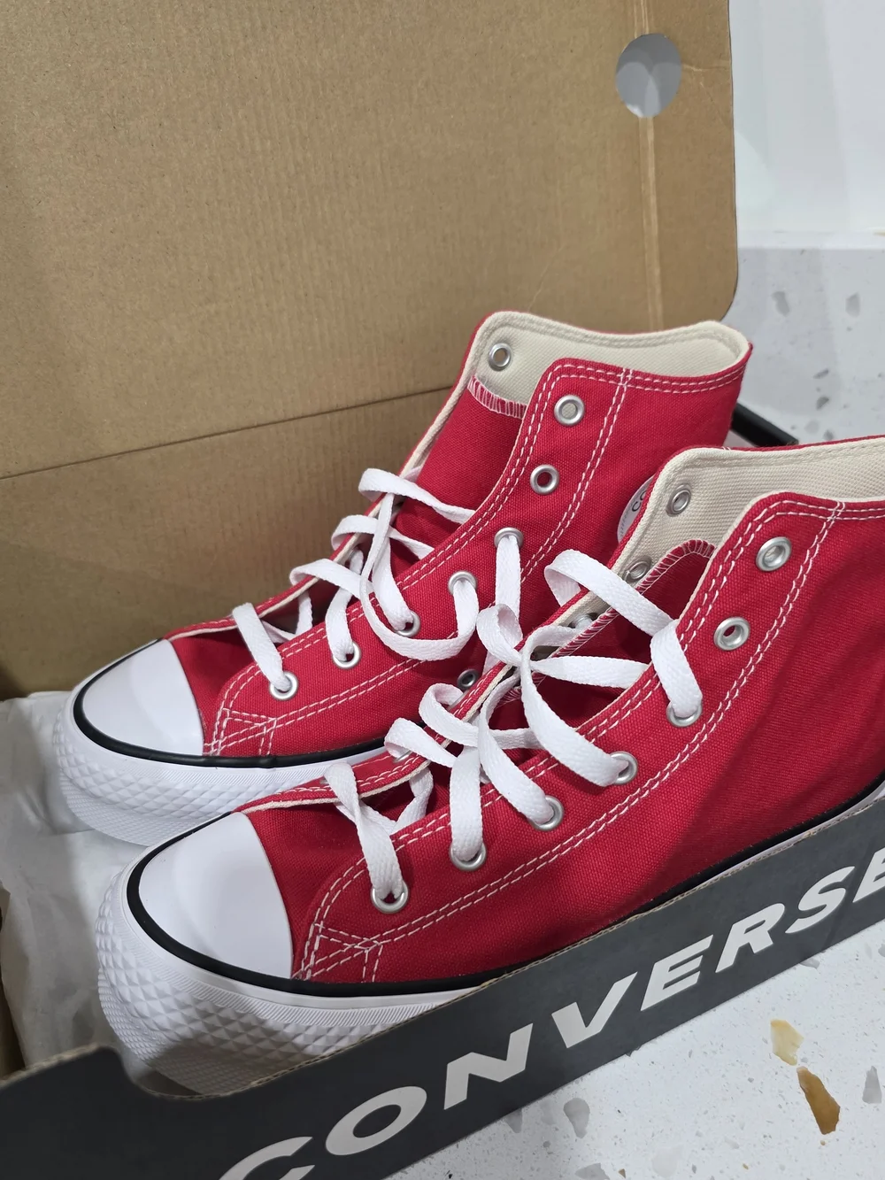 Converse Kids' Chuck Taylor All Star High Top Sneakers - Red